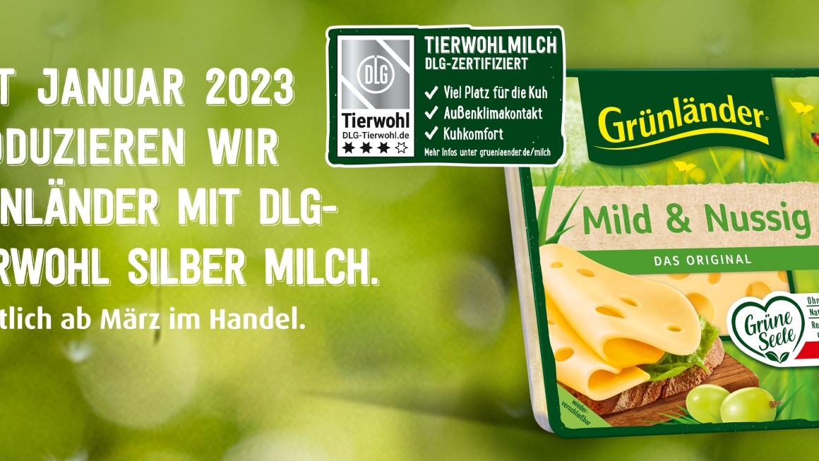 Grünländer mit DLG prämierter Milch